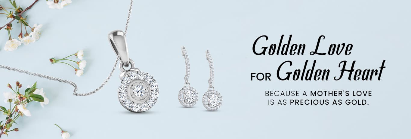 gold jewellery for mother